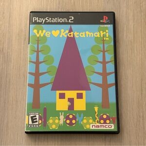We Love Katamari - CIB with Manual - PlayStation 2, 2005 - Namco Bandai